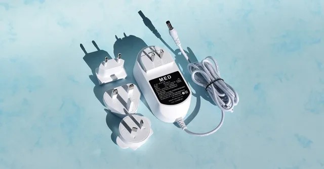 Medical Power Supply with International Adapters