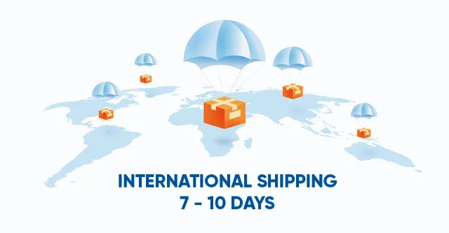 International Express Shipping 7-10 Days Worldwide