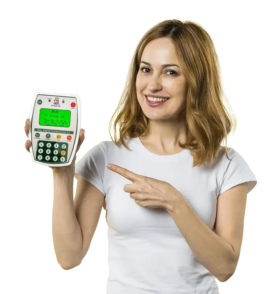 Rife Digital Machine in Hand