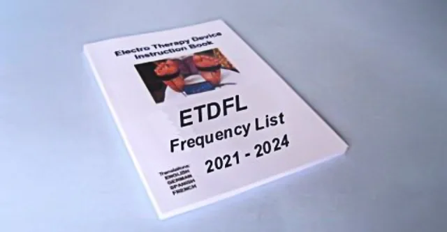 ETDFL 2024 Frequency List Book and Manual